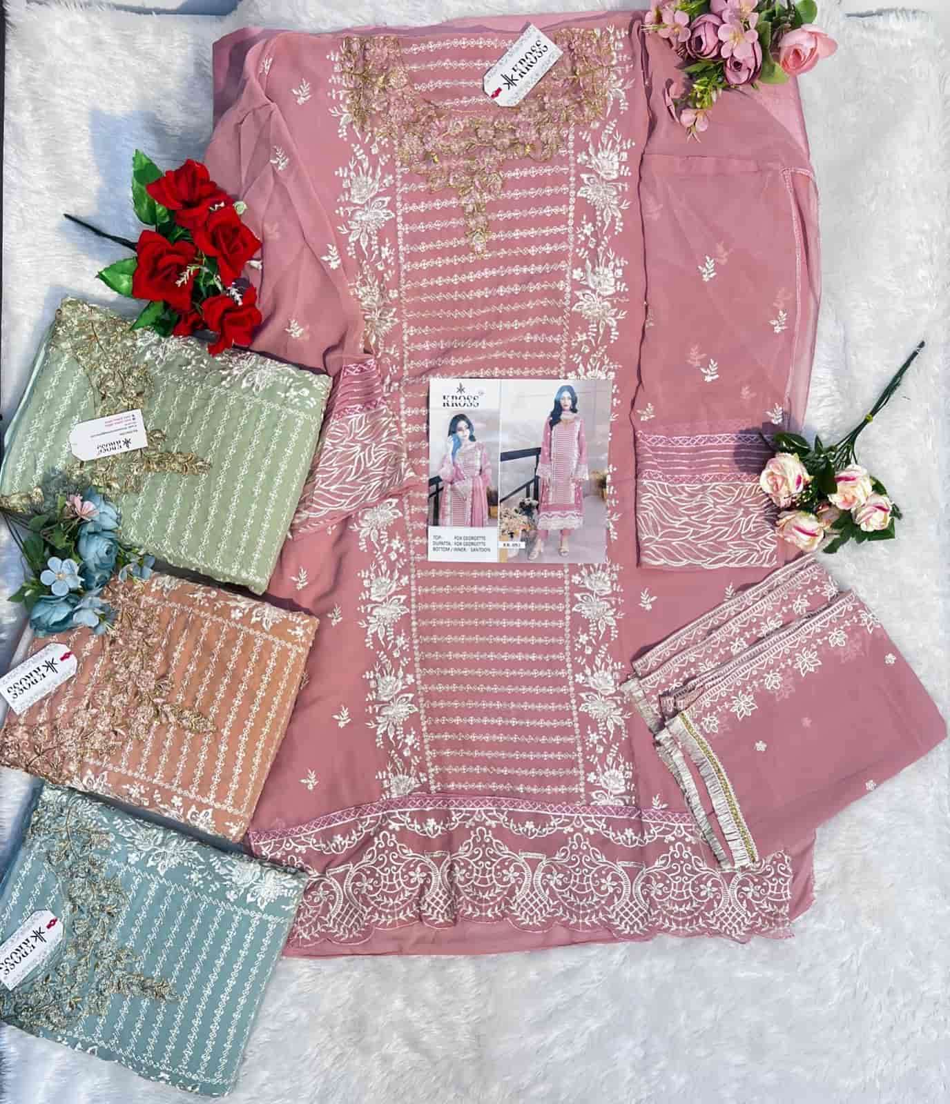 Kross Kulture KK 051 Colors Pakistani Festive Wear Style Latest Designs Suit Exporter view 7