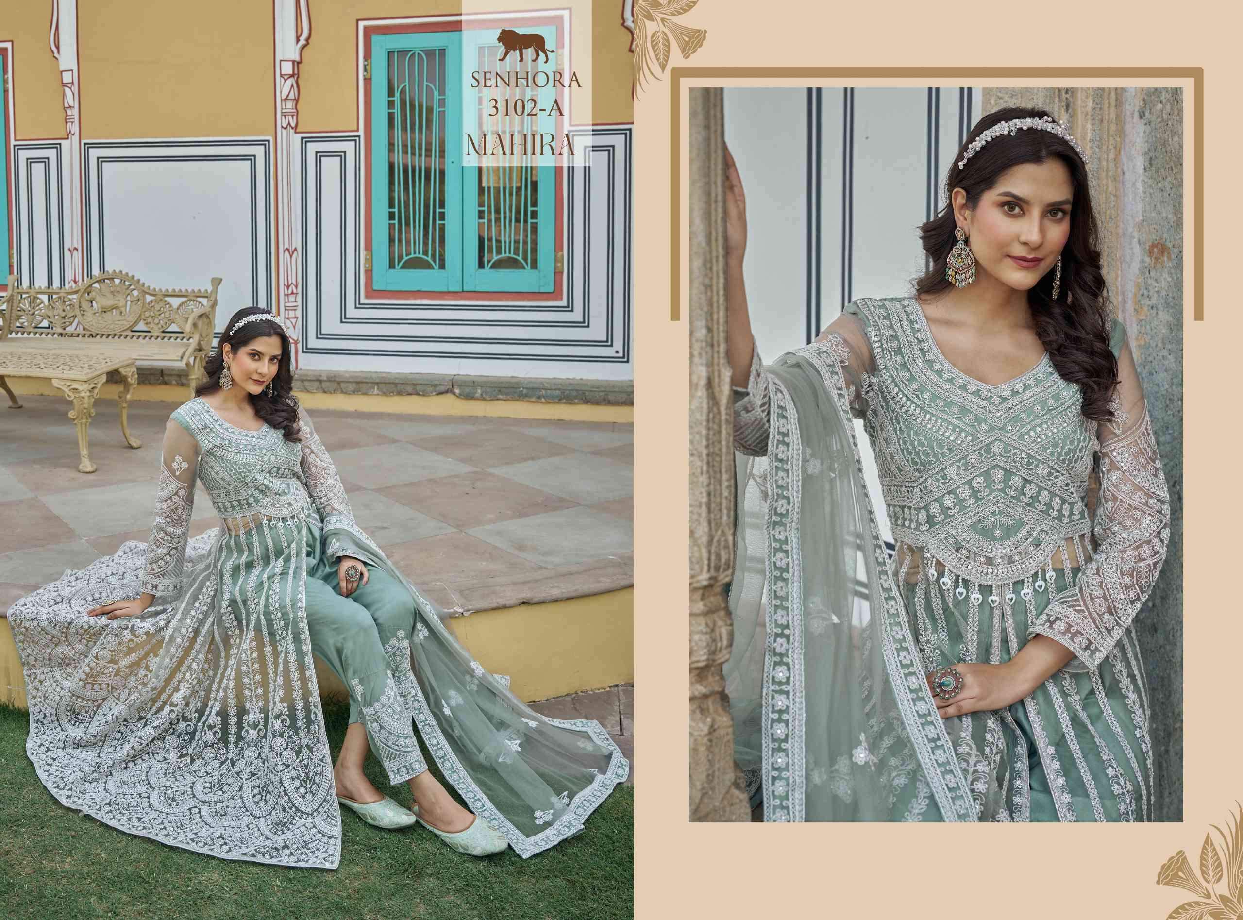 Senhora Mahira 3102 Colors Anarkali Style Salwar Suit view 3