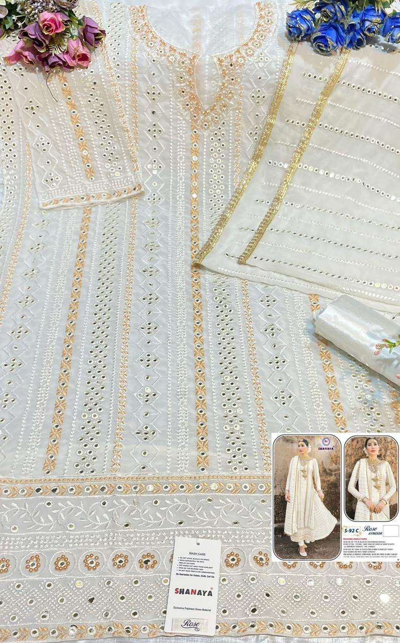 Shanaya Rose Aynooe S 92 Colors Fancy Pakistani Suit New Designs view 6