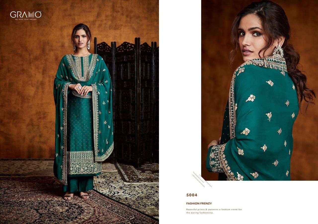 Gramo Pallavi Vol 1 Party Wear Readymade Salwar Suit New Collection view 3