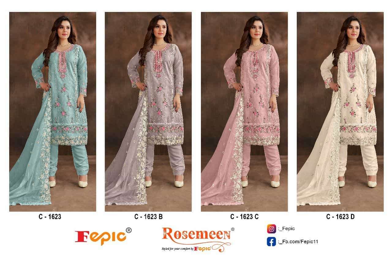Fepic C 1623 Colors Festive Wear style Designer Pakistani Salwar Suit view 5