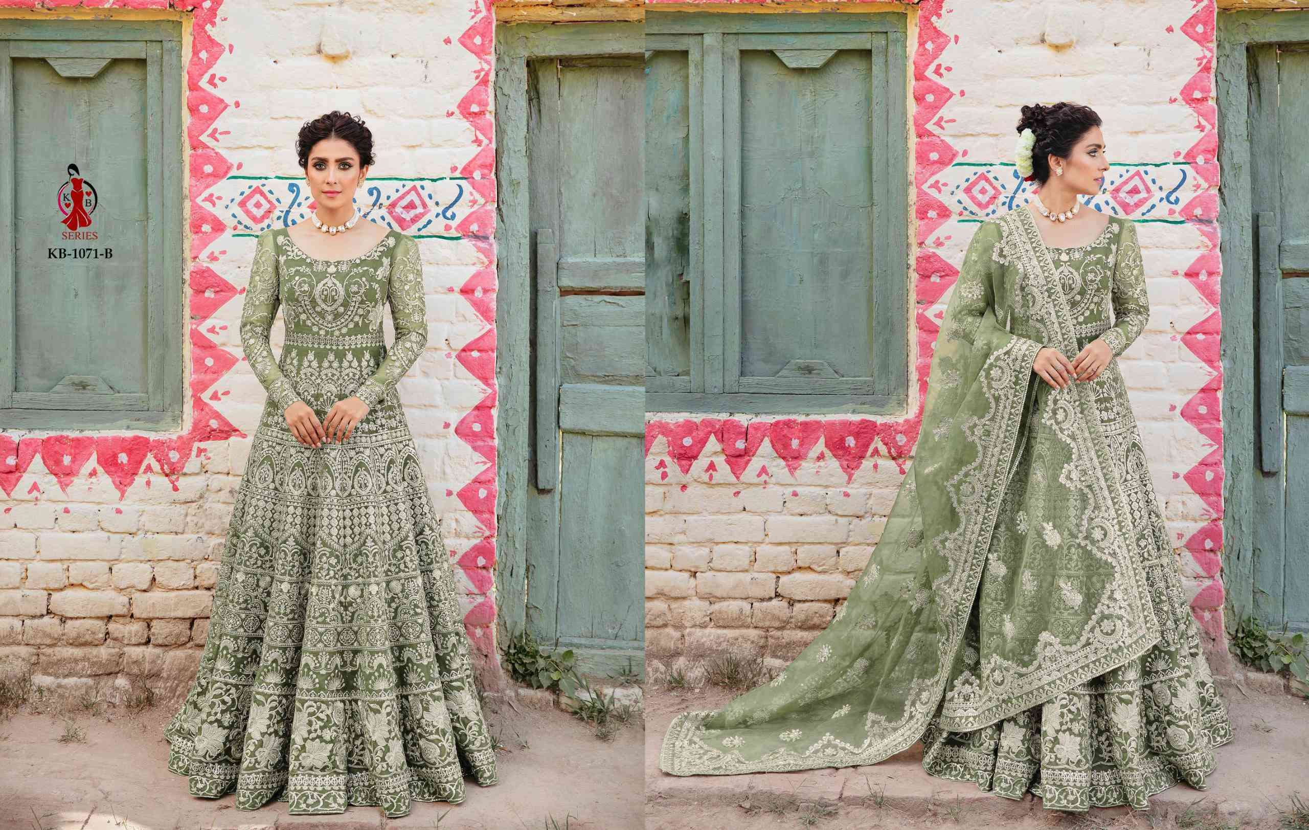 Kb Series Kb 1071 Colors Latest Designer Bridal Gown Online Store Collection view 4