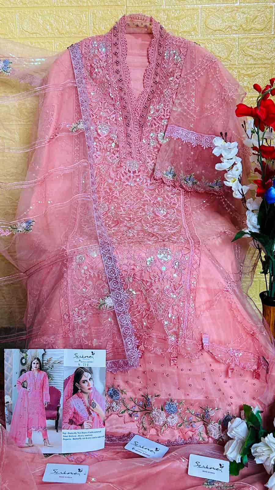 Megha Export S 72 Colors Pakistani Festive Wear Style Designer Salwar Suit Wholesalers view 6