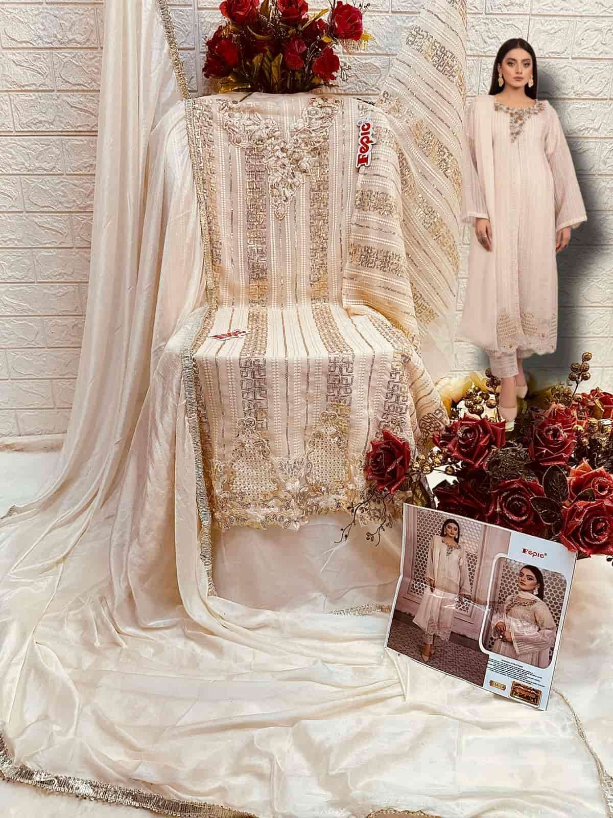 Fepic D 5422 Colors Pakistani Fancy Style Salwar Suit Online view 7