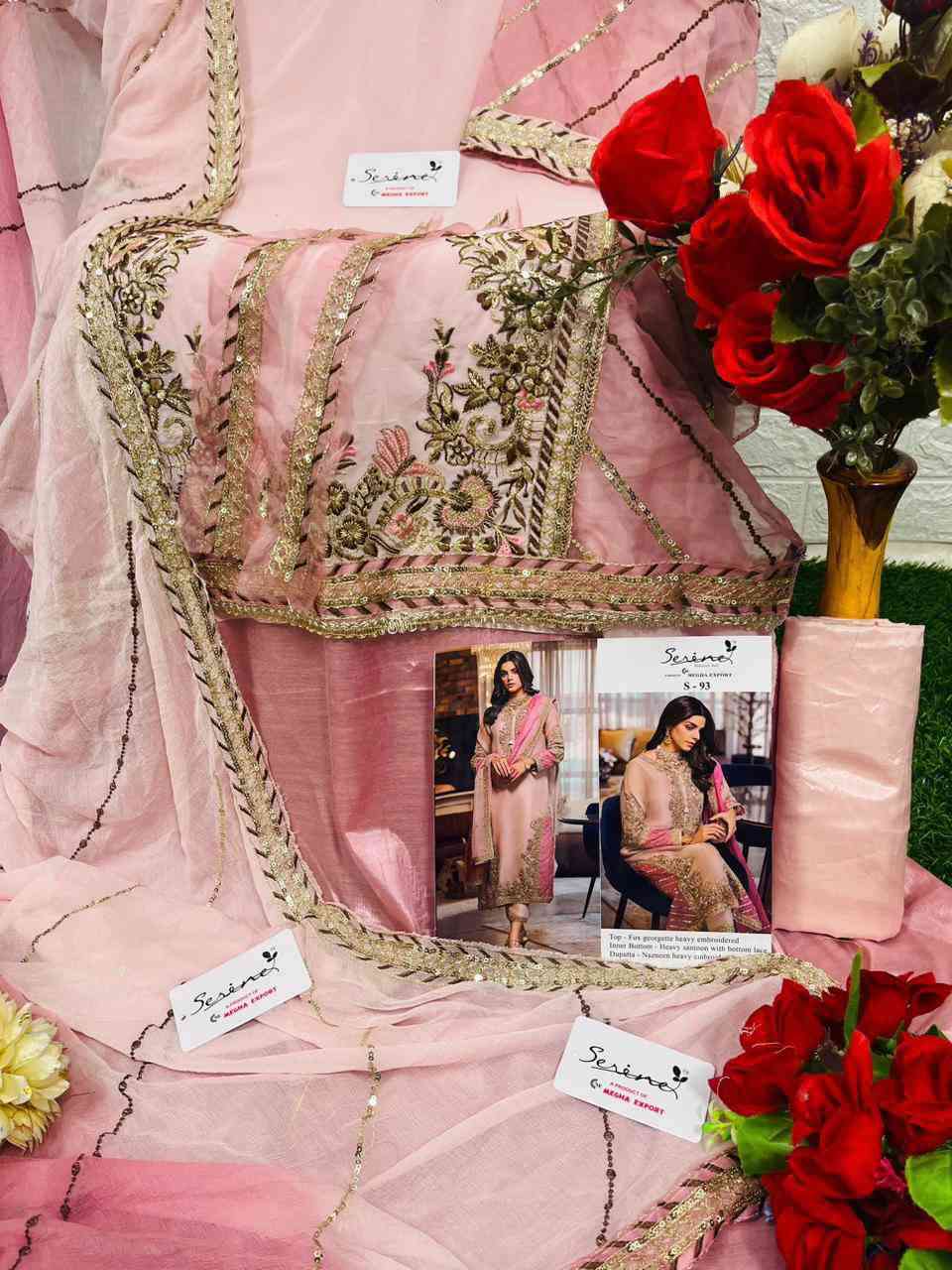 Megha Exports S 93 Exclusive Pakistani Suit view 2