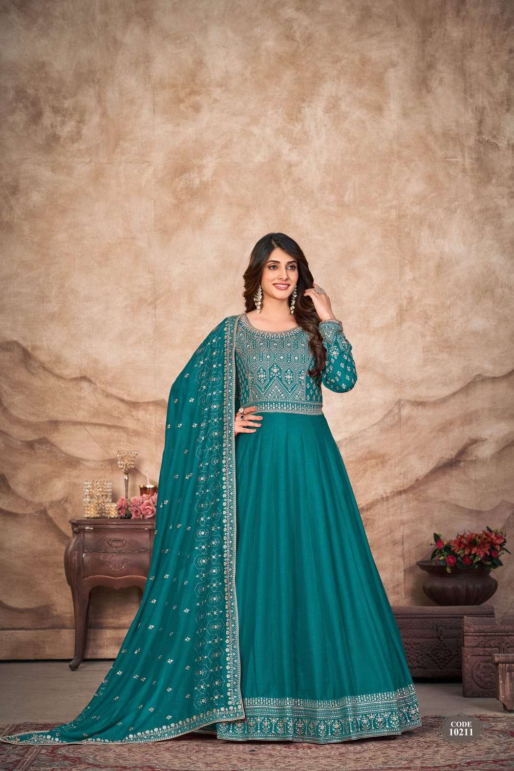 Anjubaa Vol 21 Latest Designer Partywear Dress view 4