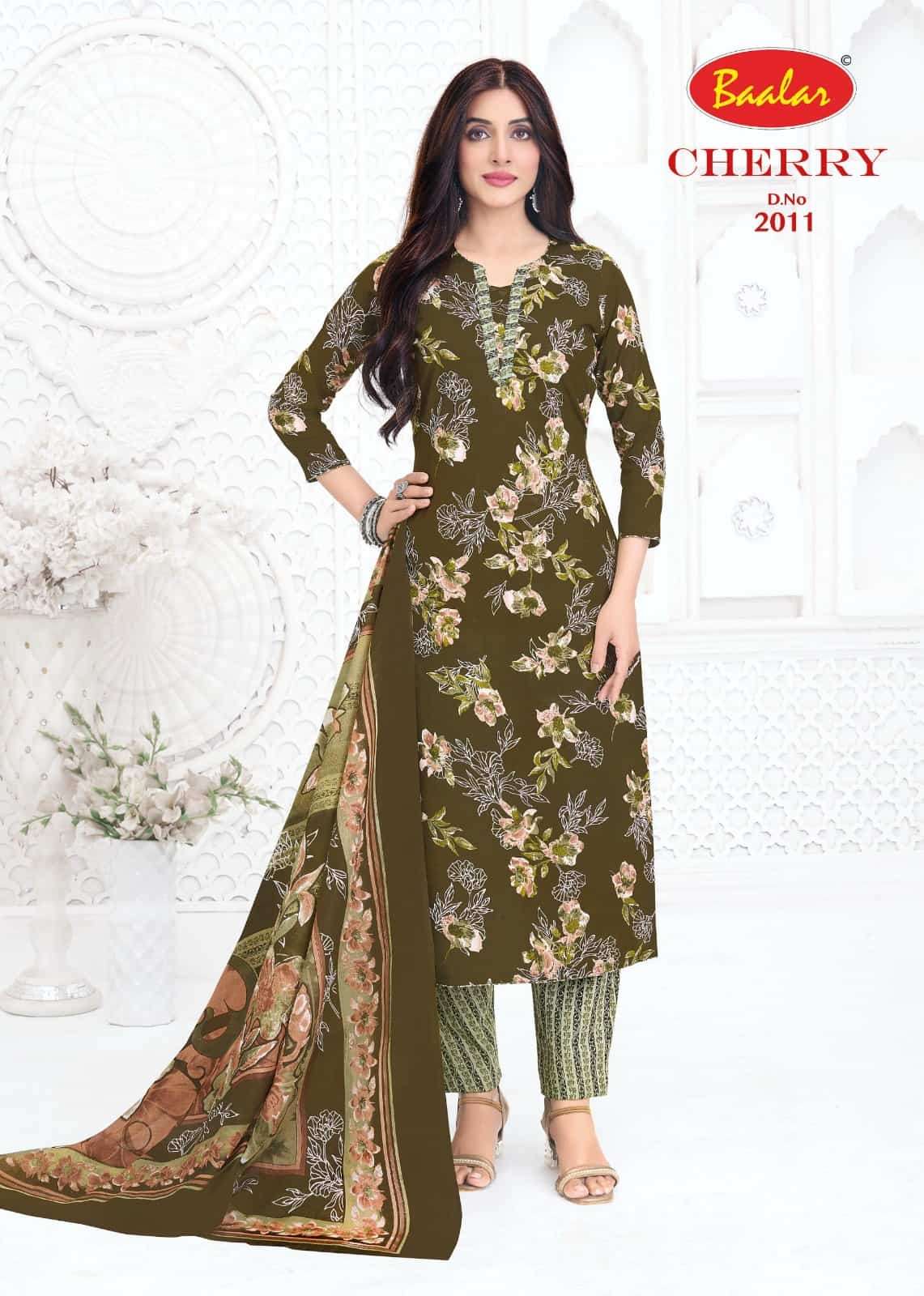 Baalar Cherry Vol 2 Pure Lawn Cotton Salwar Suit Catalog view 9