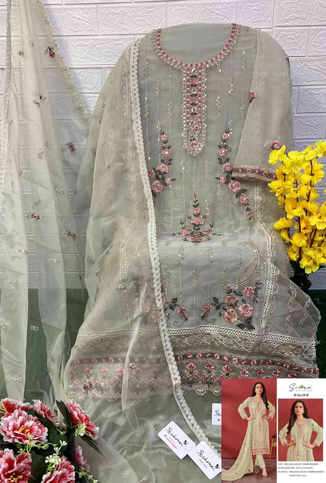 Simra 25 Colors Pakistani Festive Wear Style Designer Salwar Suit Wholesalers view 8