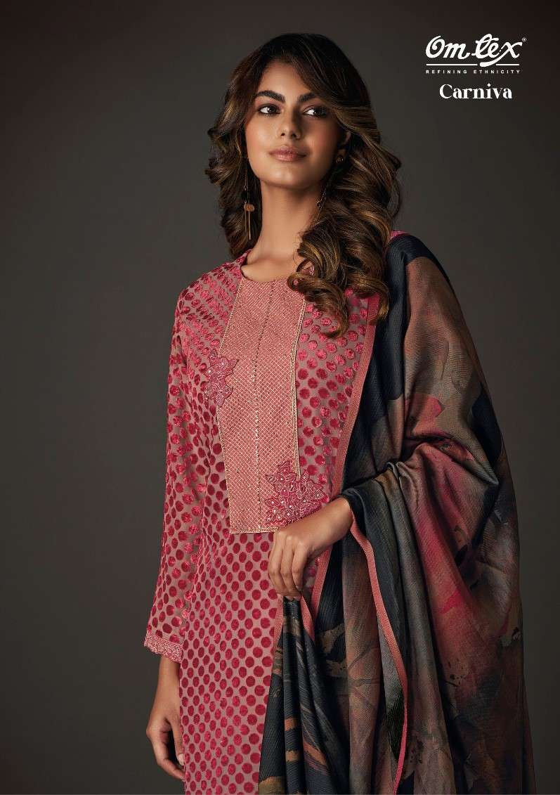 Omtex Carniva Latest Style Brasso Velvet Suit view 2