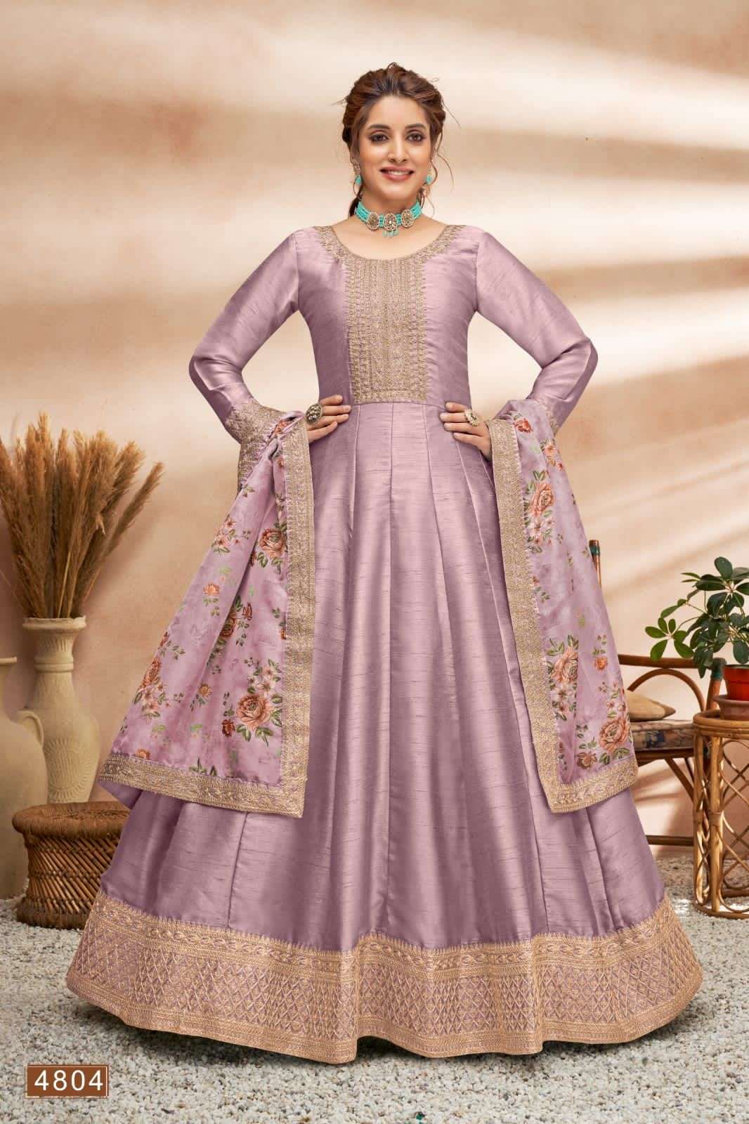 Aanaya Vol 148 Designer Party Wear Anarkali Gown view 4
