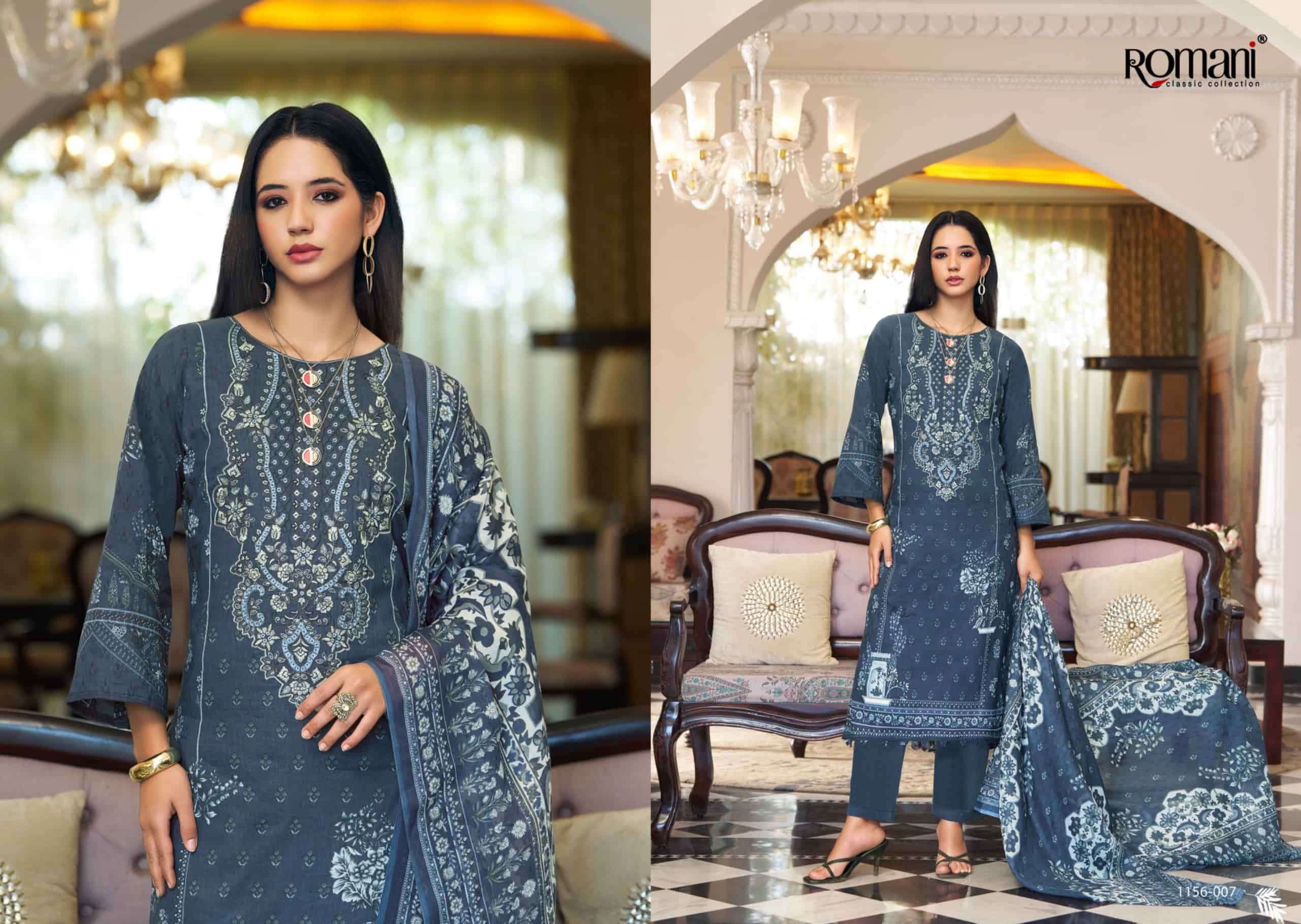 Romani Aarzu Vol 35 Fancy Cotton Dress Material view 5