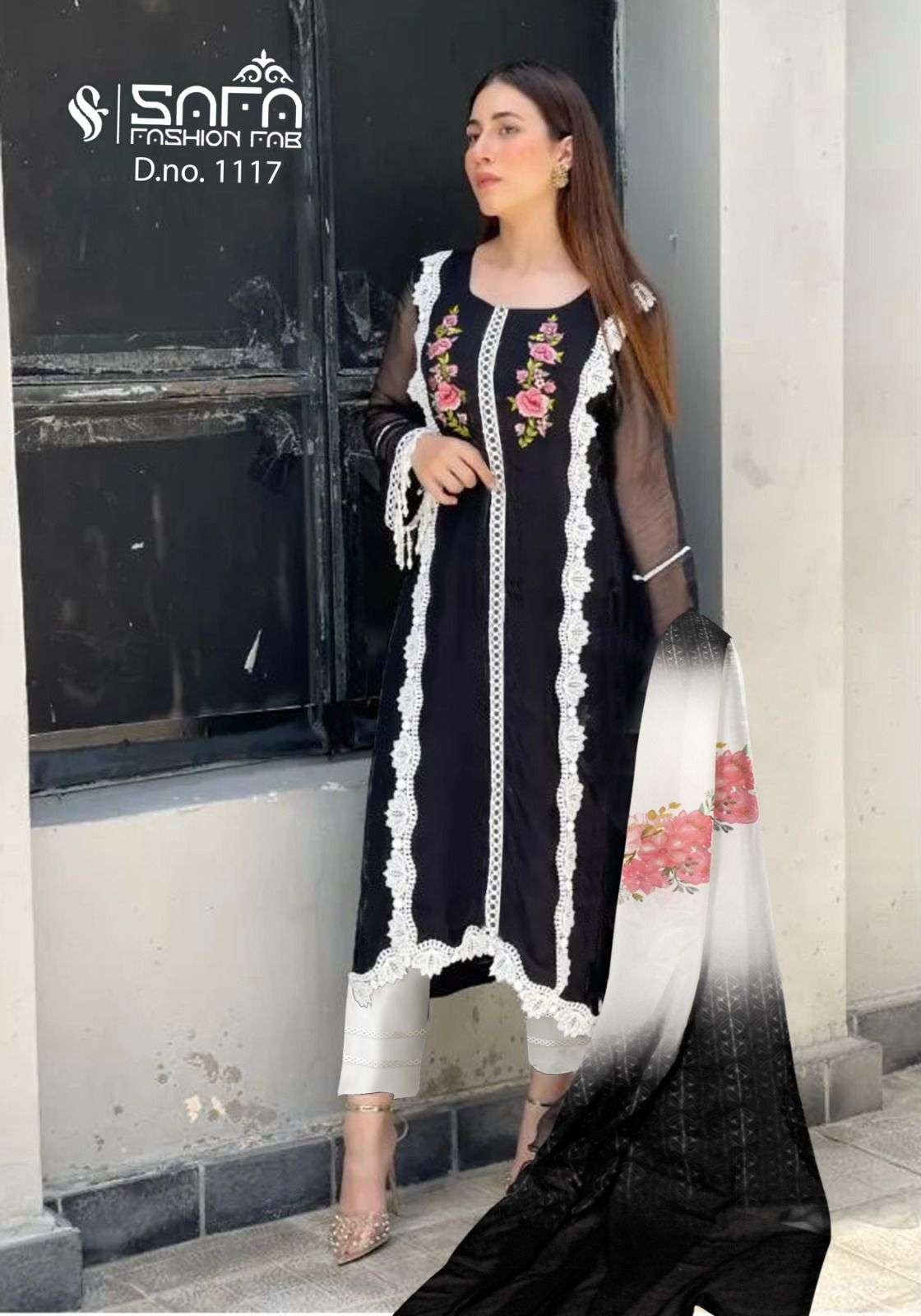Safa fashion Fab 1117 Fancy pakistani Readymade Suit Designs view 3