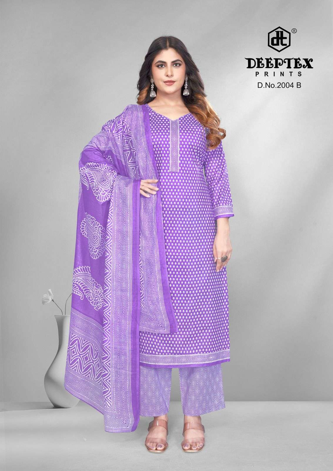 Deeptex 4 Colour Vol 2 Premium Wear Cotton Dress view 15