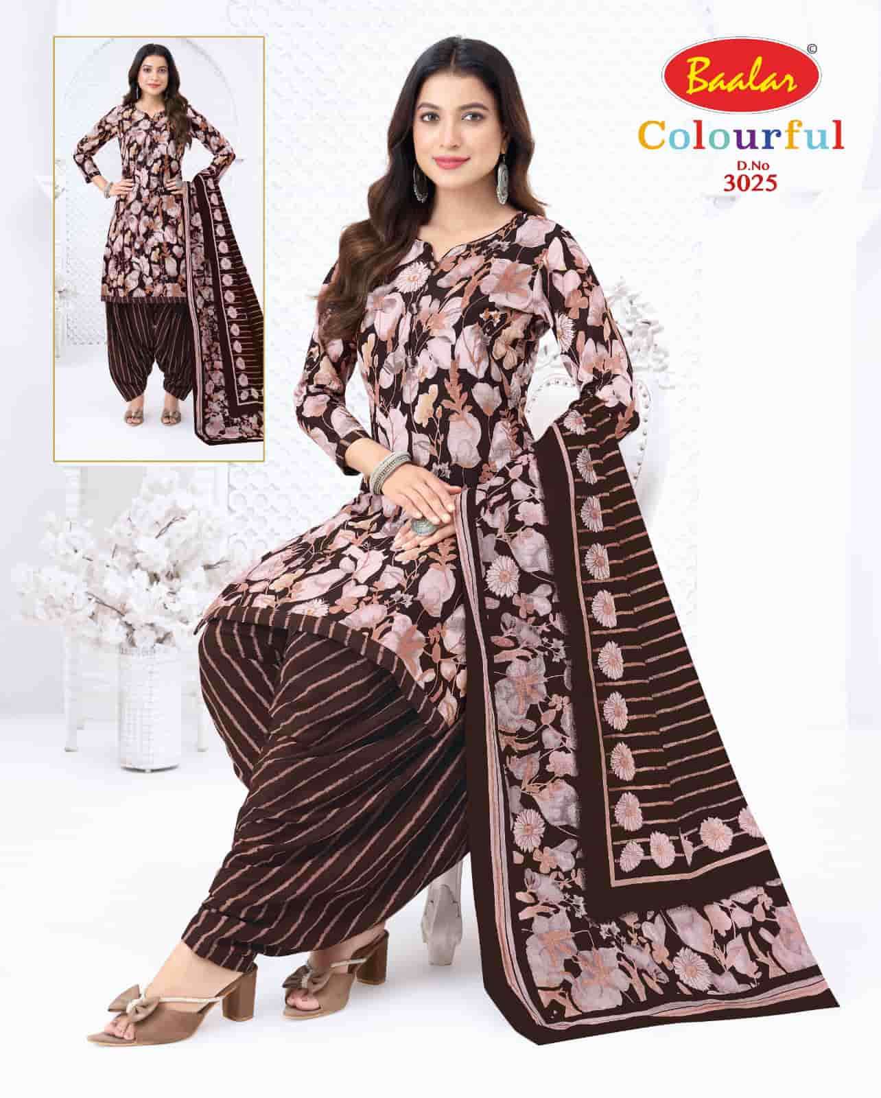 Baalar Colourful Vol 30 Pure Cotton Unstitch Salwar Suit view 29