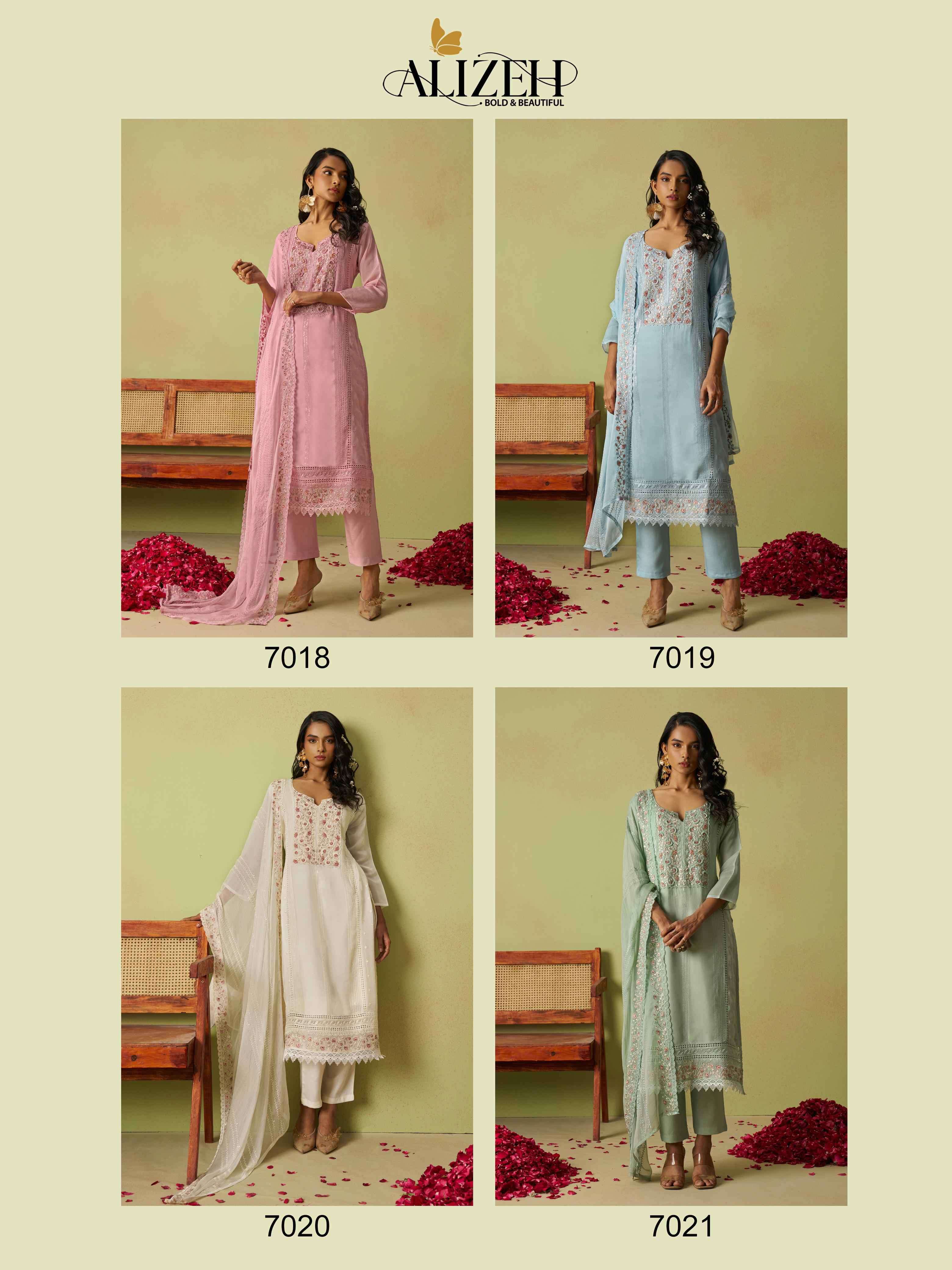 Alizeh Saadgi Vol 2 Straight Style Designer Suit Latest New Collection view 19