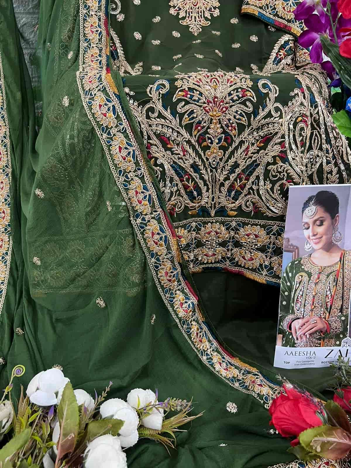 Zaha Aaeesha Vol 2 Pakistani Party Wear Suit view 9