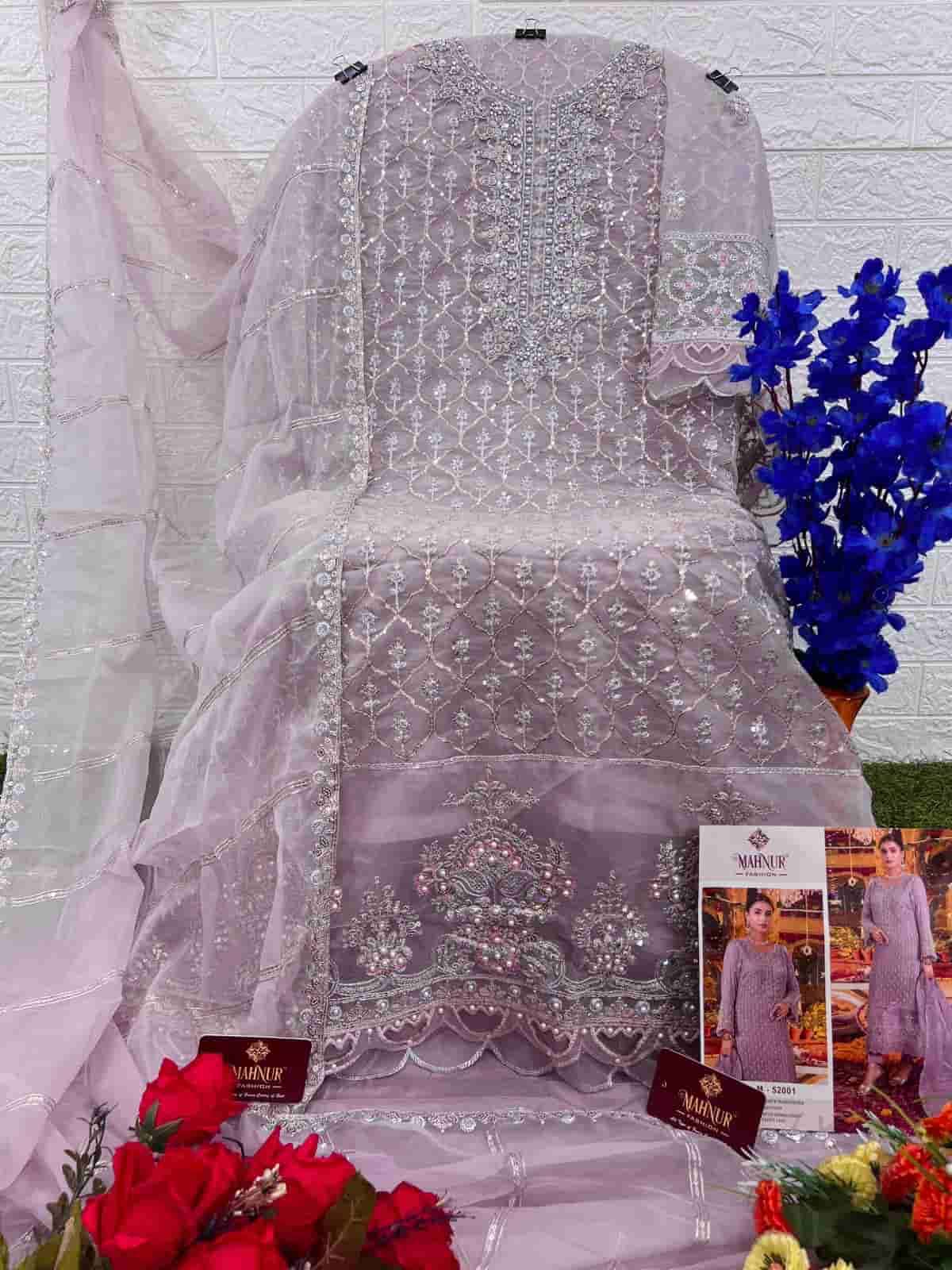 Mahnur Fashion Mahnur Vol 52 Pakistani Party Wear Style Designer Embroidered Suit Collection view 5