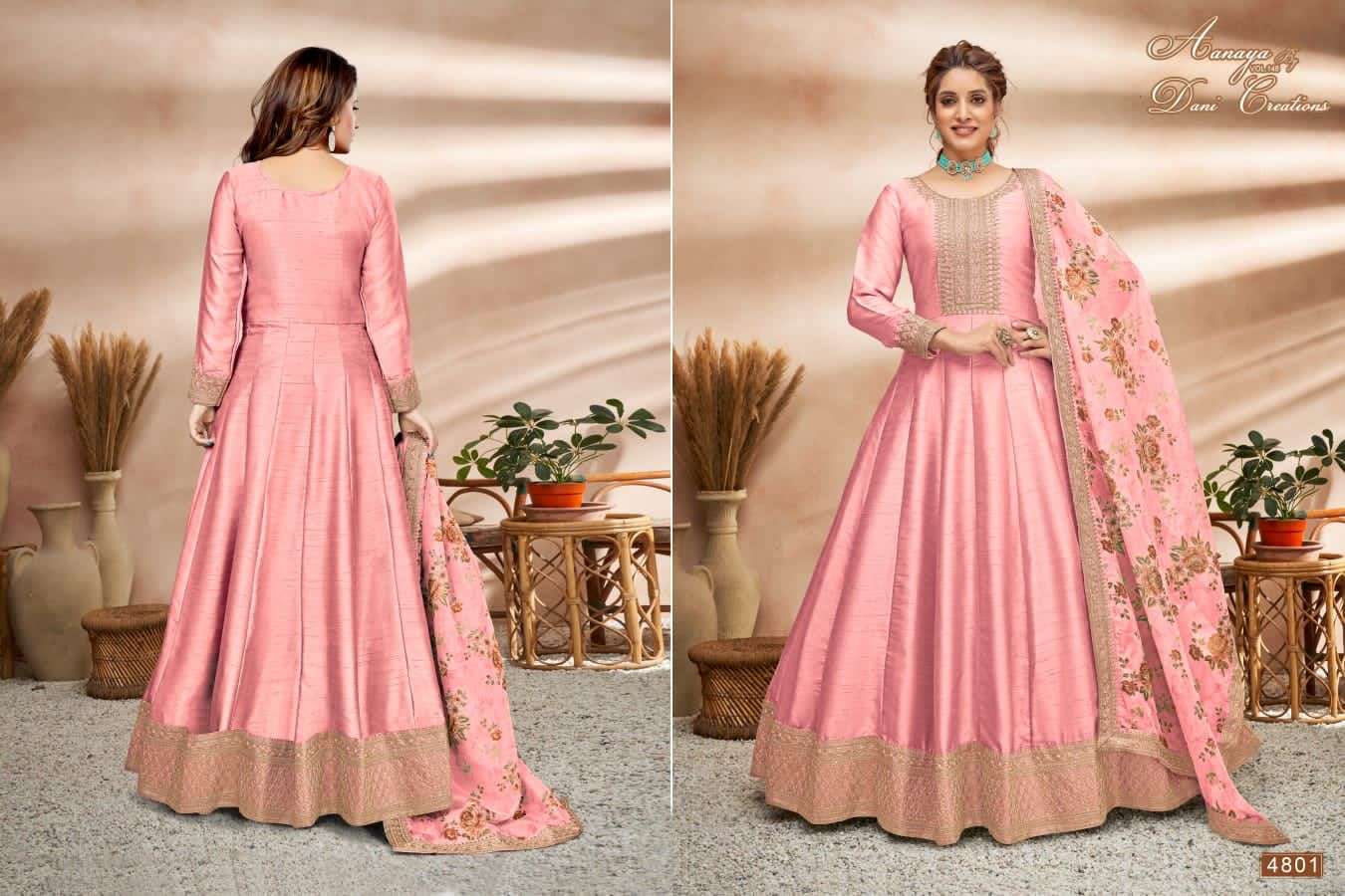 Aanaya Vol 148 Designer Party Wear Anarkali Gown view 7