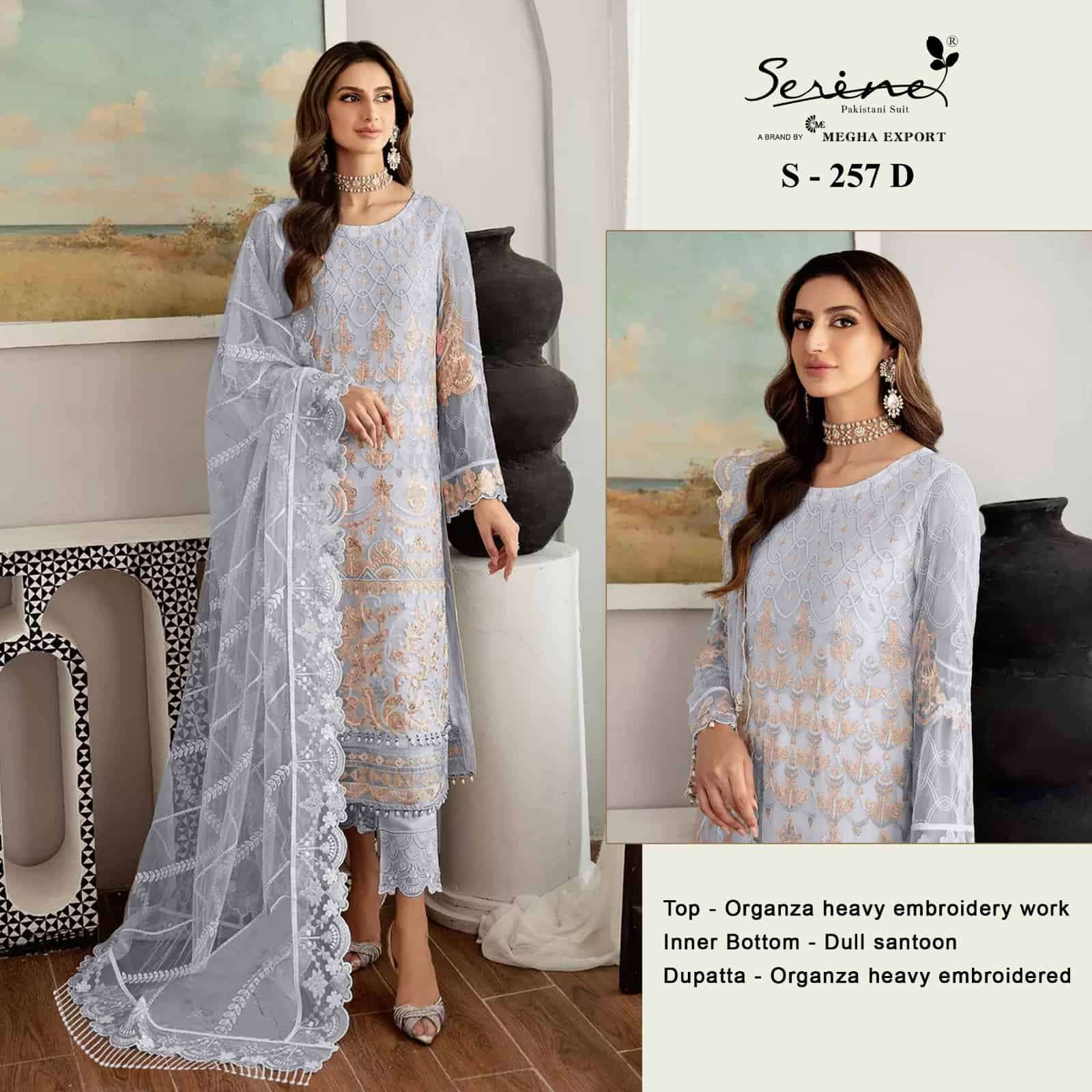Serine S-257D Embroidered Salwar Kameez