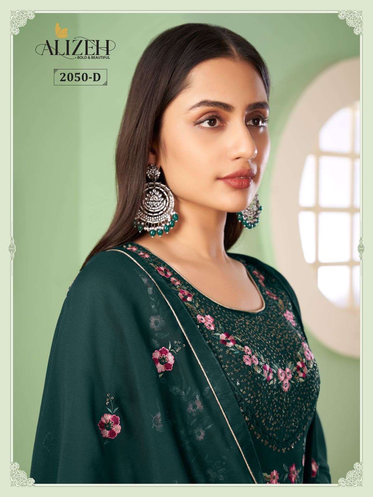 Alizeh Zaida Vol 10 Party Wear Sharara Salwar Kameez New Collection view 31