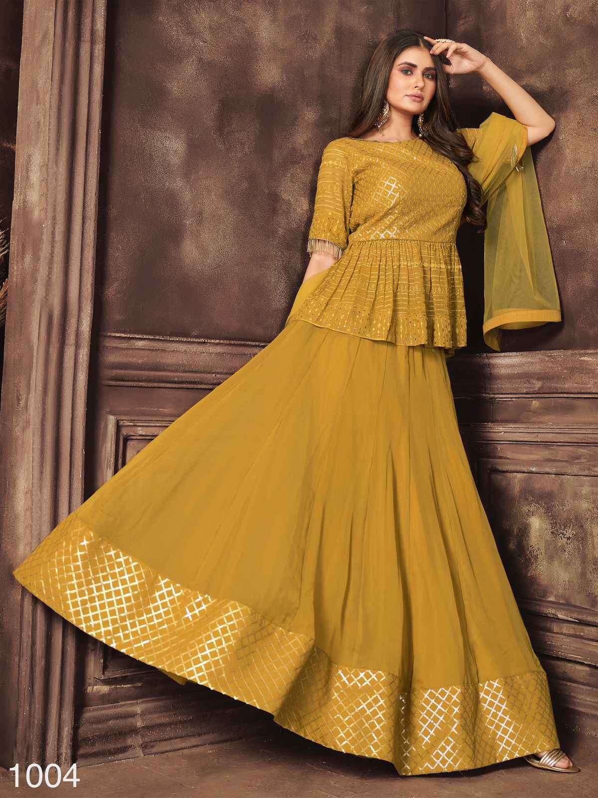Anjani Art Couture Collection Vol 1 1001 To 1006 Partywear Designer Outfit view 6