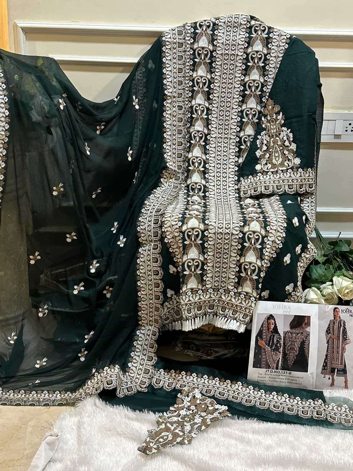 Johra Tex 131 B Designer Pakistani Suit view 3