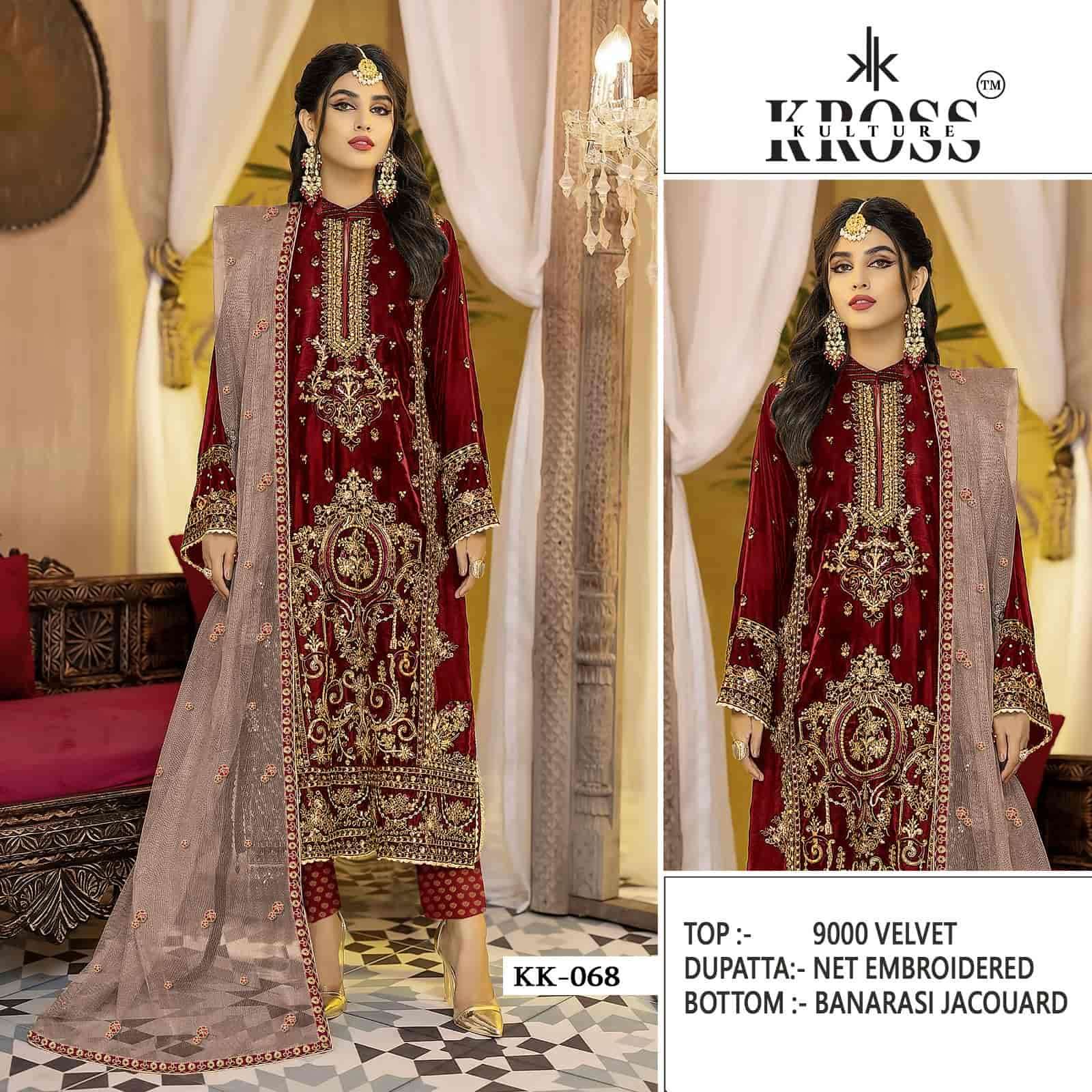 Kross Kulture KK 068 Colors Pakistani Exclusive Heavy Designer Winter Wear Collection view 4