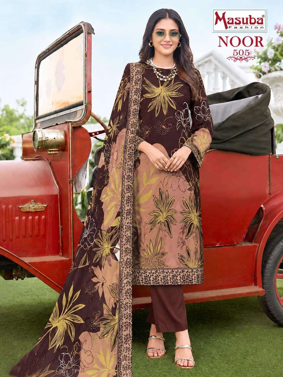 Masuba Fashion Noor Vol 5 Digital Printed Cotton Salwar Suit view 9