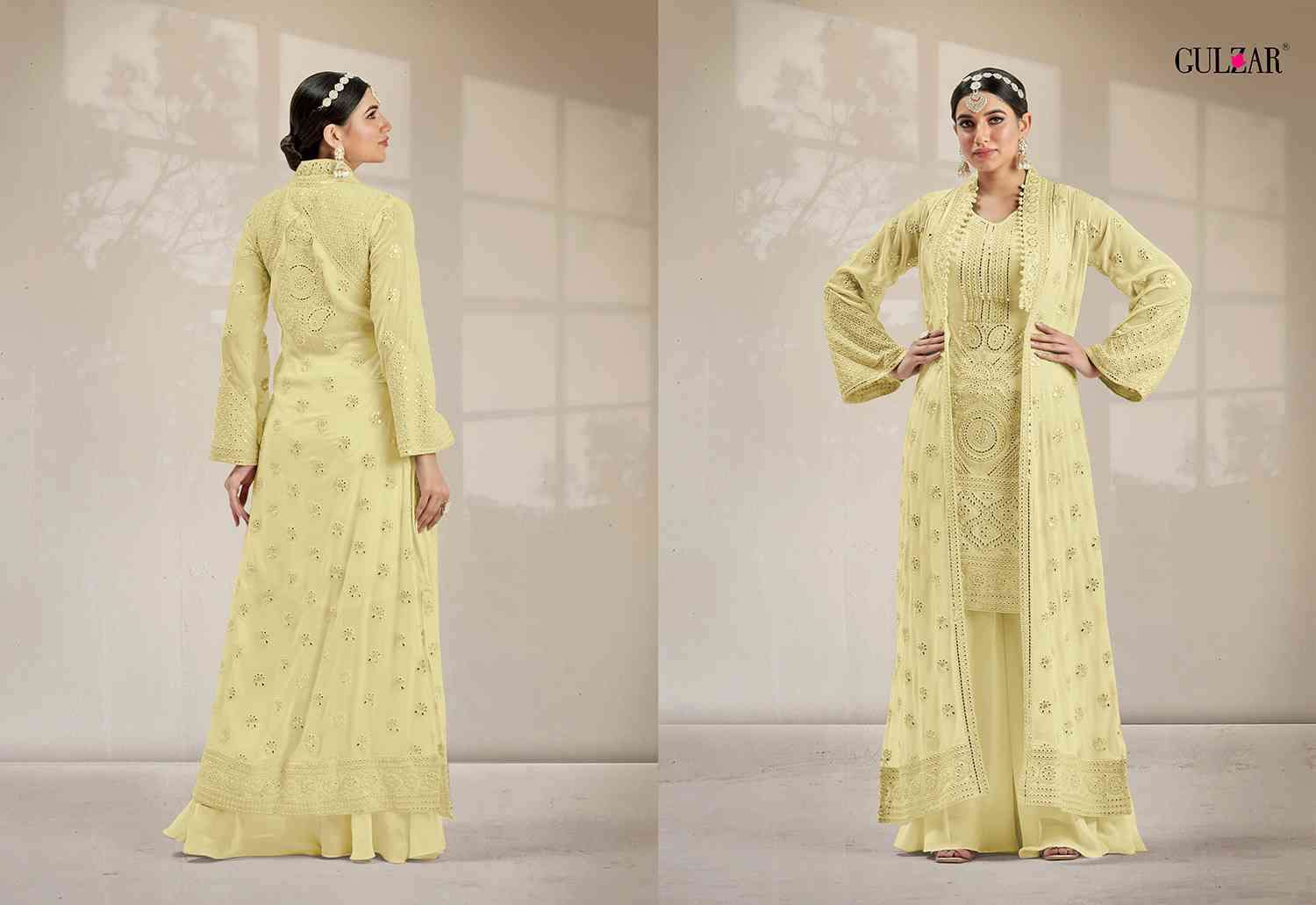 Gulzar 2001 Colors Designer 3 Piece Dress Collection New Catalog view 7
