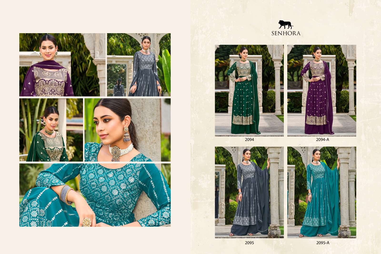 Senhora Vedika Readymade Festive Collection Designer Nyara Style Suit view 13