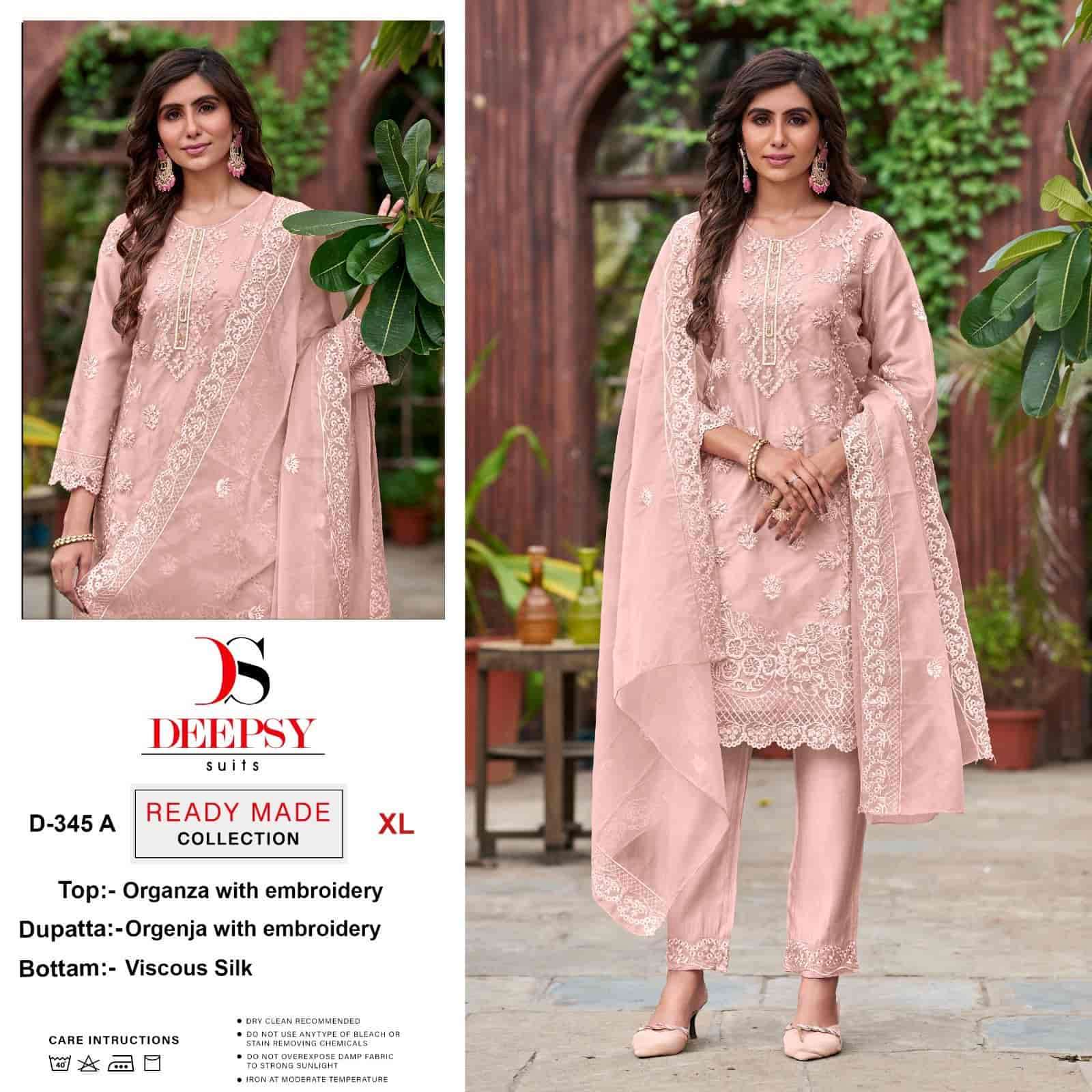 Deepsy D 345 Colors Exclusive Heavy Designer Style Pakistani Readymade Collection view 2
