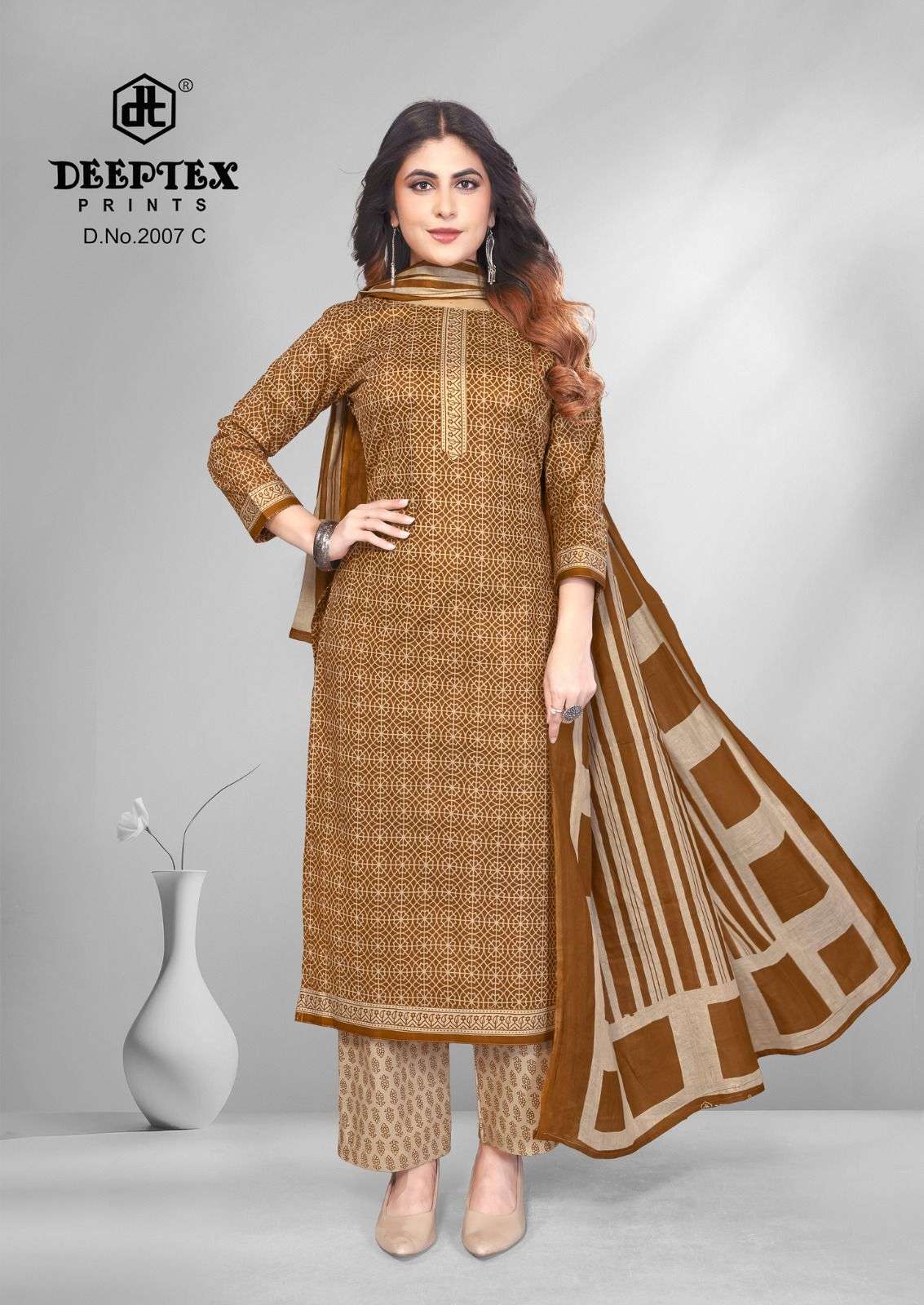 Deeptex 4 Colour Vol 2 Premium Wear Cotton Dress view 9