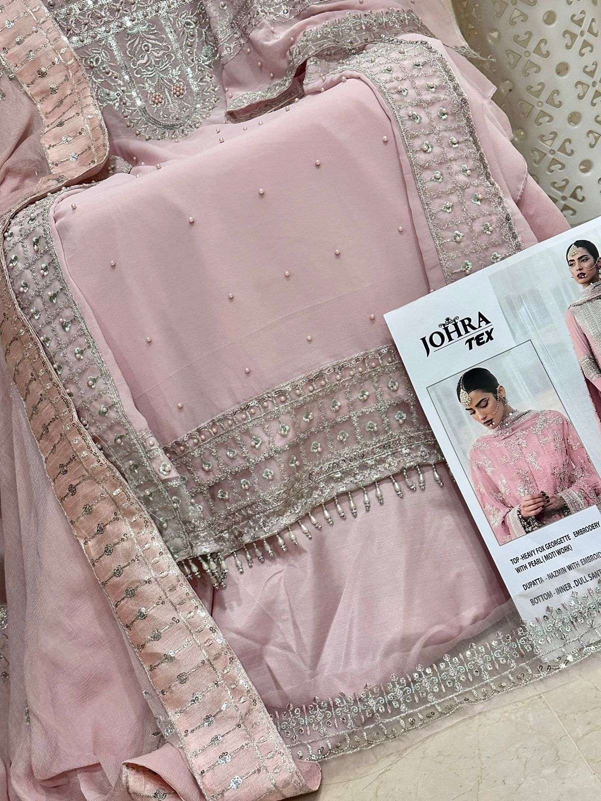 Johra Tex Festive Designer Pakistani Salwar Suit view 3