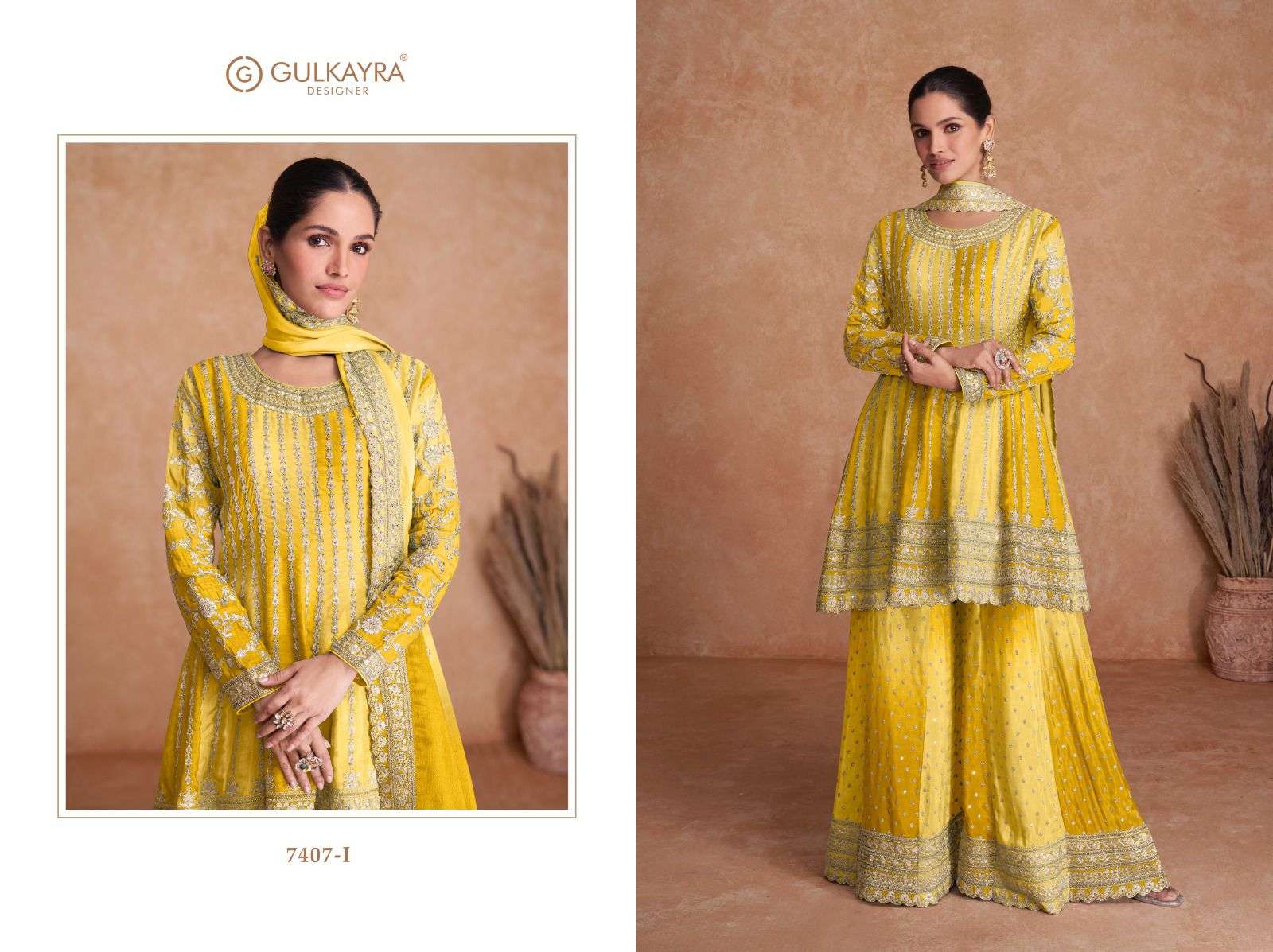 Gulkayra Vaani Vol 2 7407 New Colour Sharara Style Readymade Designer Dress view 3