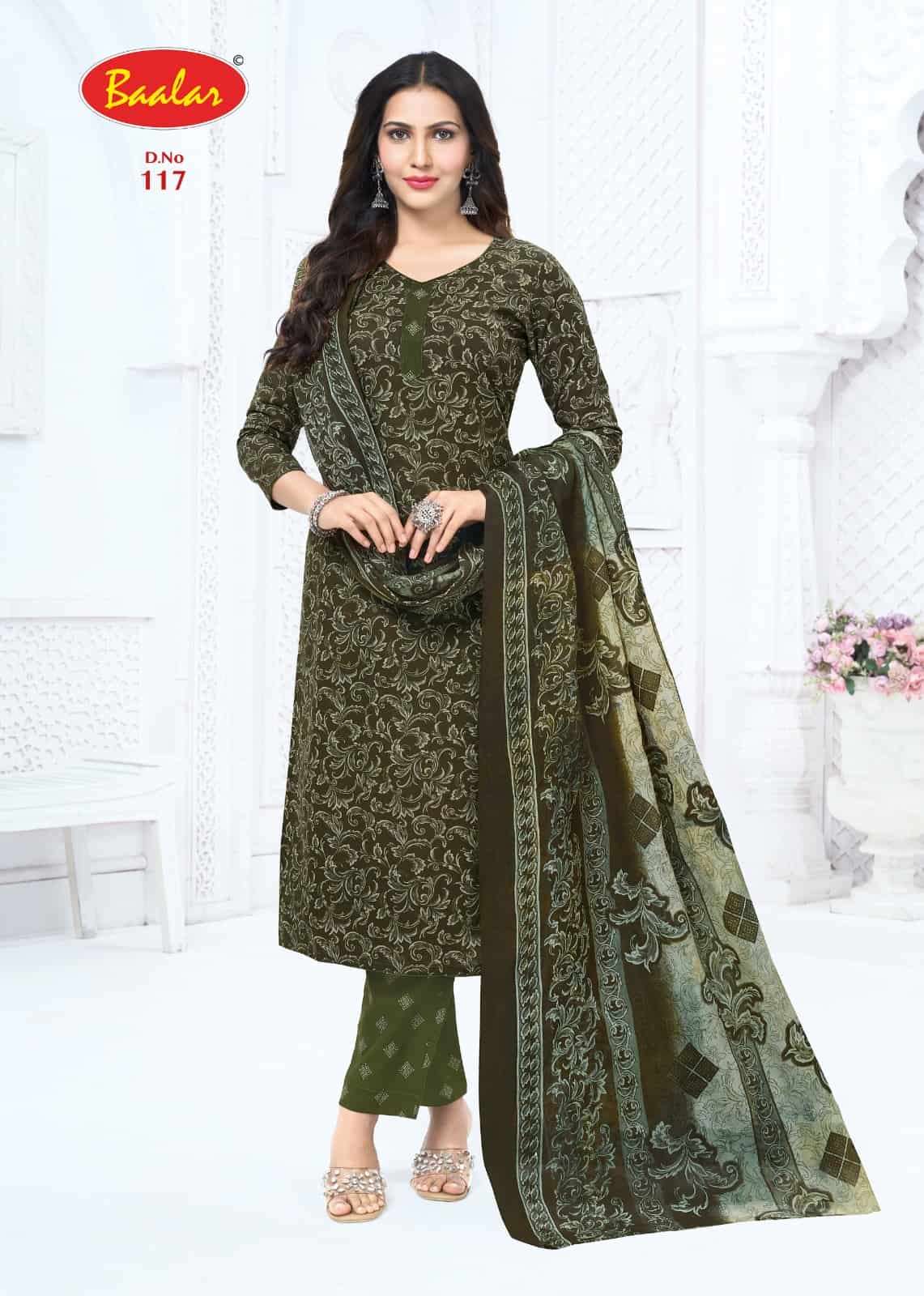 Baalar Zeenat Vol 1 Premium Wear Cotton Dress Catalog view 14