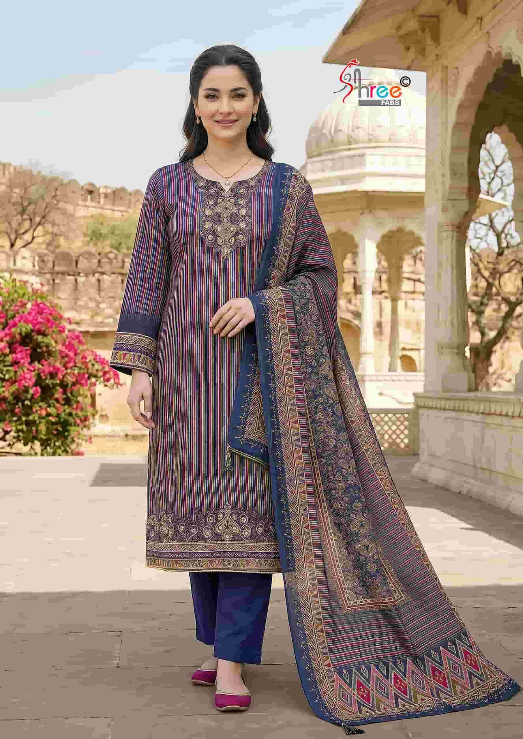 Shree Fabs Kt 365 Pure Muslin Pakistani Dress Latest Collection view 2