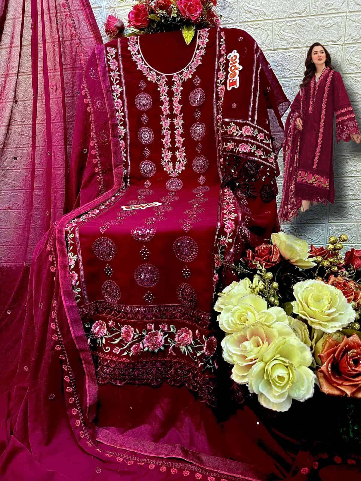 Fepic C 1557 Colors Pakistani Fancy Designer Suit Wholasaler view 4
