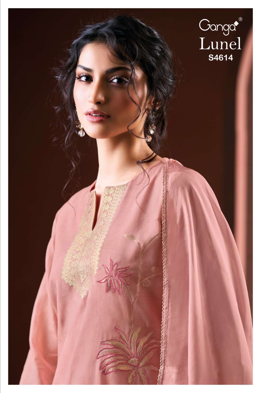 Ganga Fashion Lunel 4614 Exclusive Collection view 4