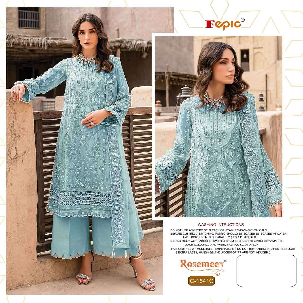 Fepic C 1541 Colors Exclusive New Pakistani Salwar Suit Wholasaler view 2