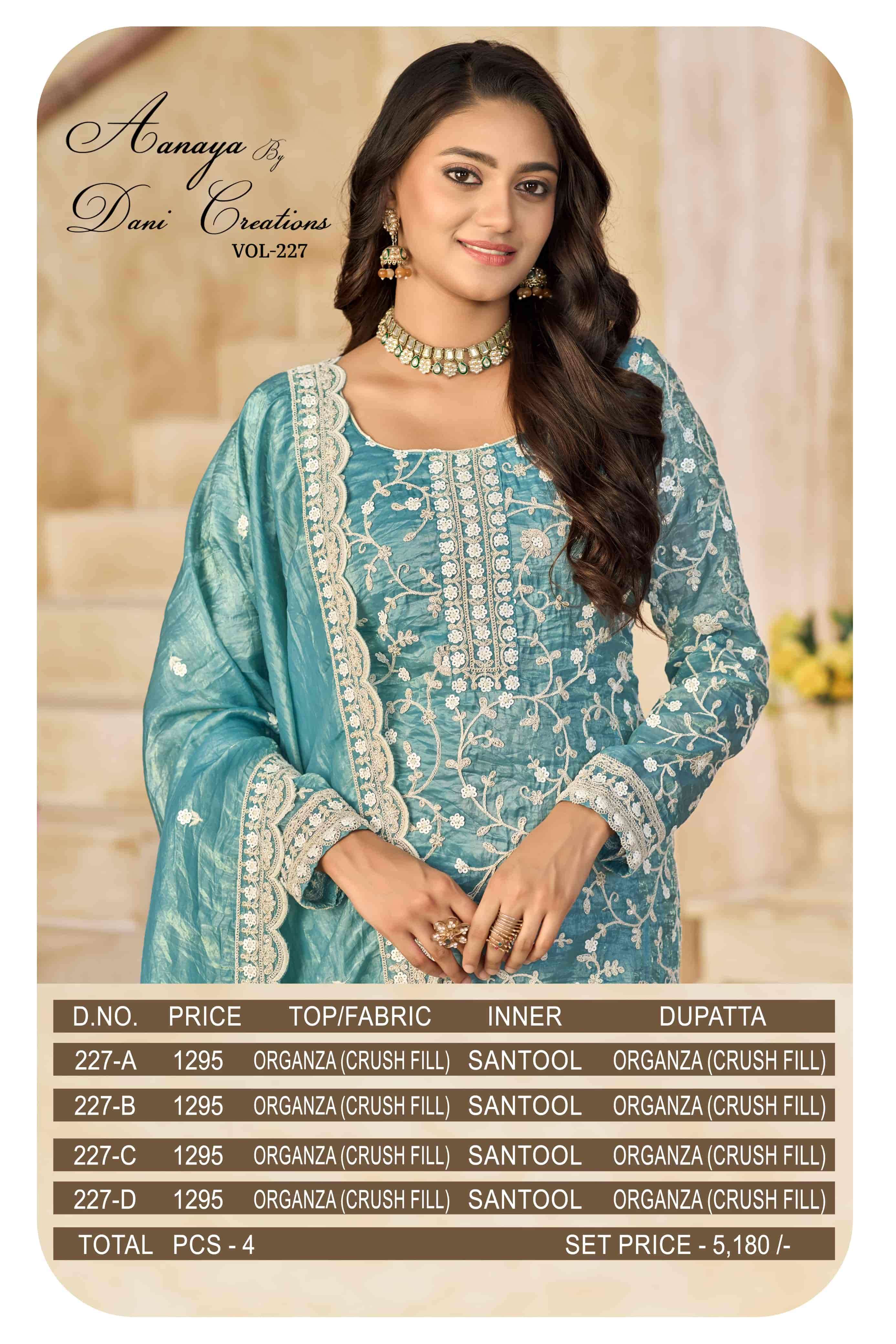 Aanaya Vol 227 New Suit Salwar view 13