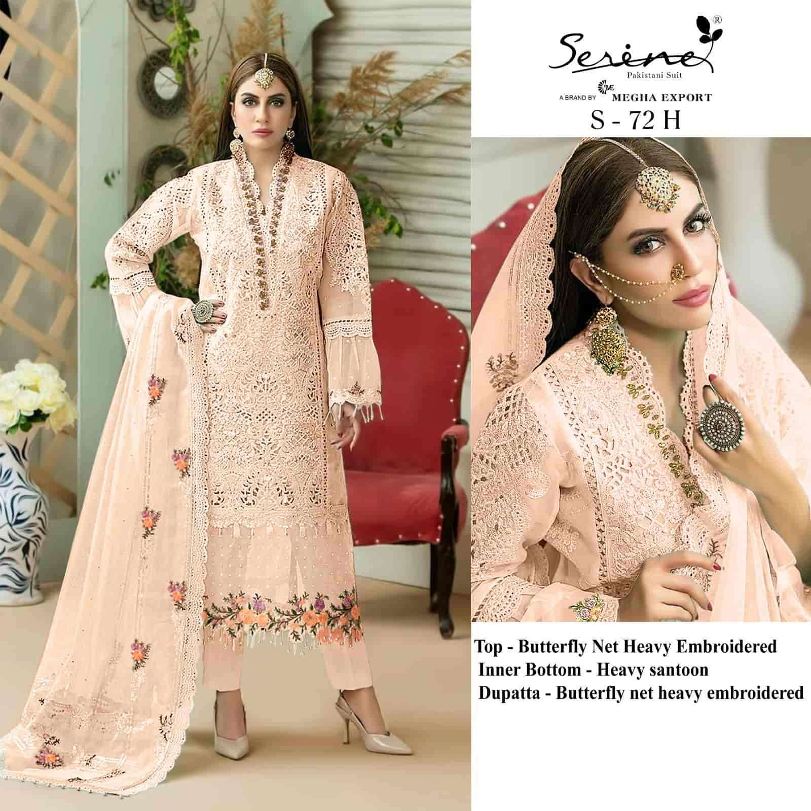 Megha Export S 72 Colors Pakistani Festive Wear Style Designer Salwar Suit Wholesalers view 5