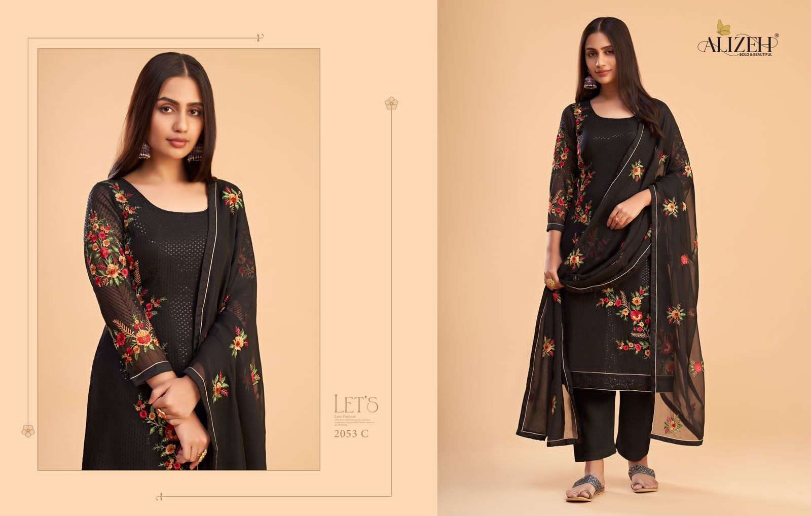 Alizeh Zaida Vol 12 Festive Designer Salwar view 7