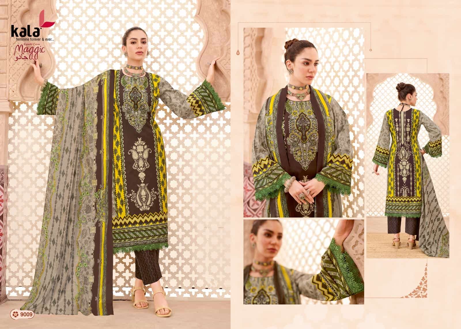 Kala Maggic Vol 24 Pure Cotton Unstitch Suit view 6