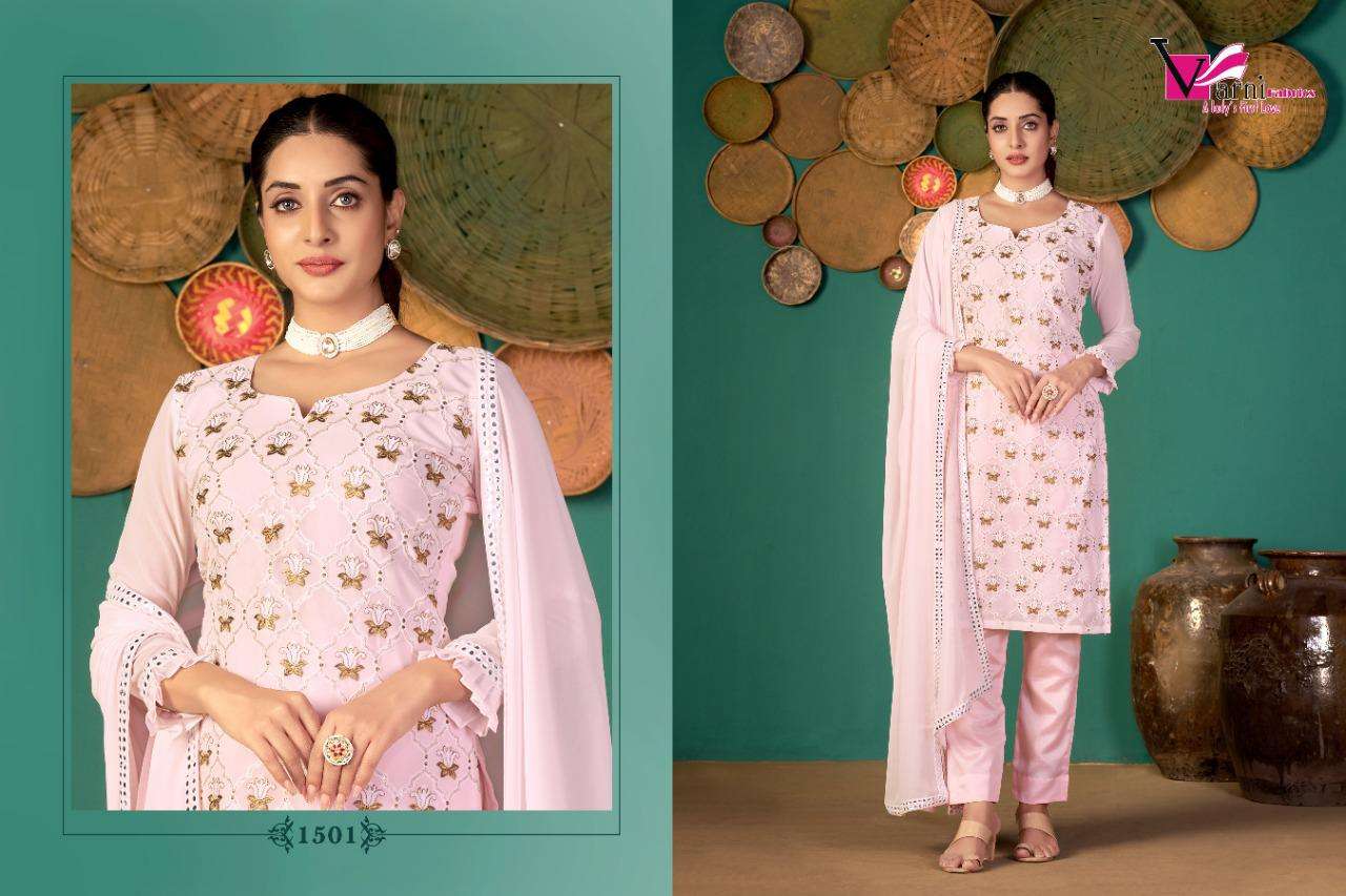 Zeeya Ruhani Faux Georgette Party Salwar Suit view 2