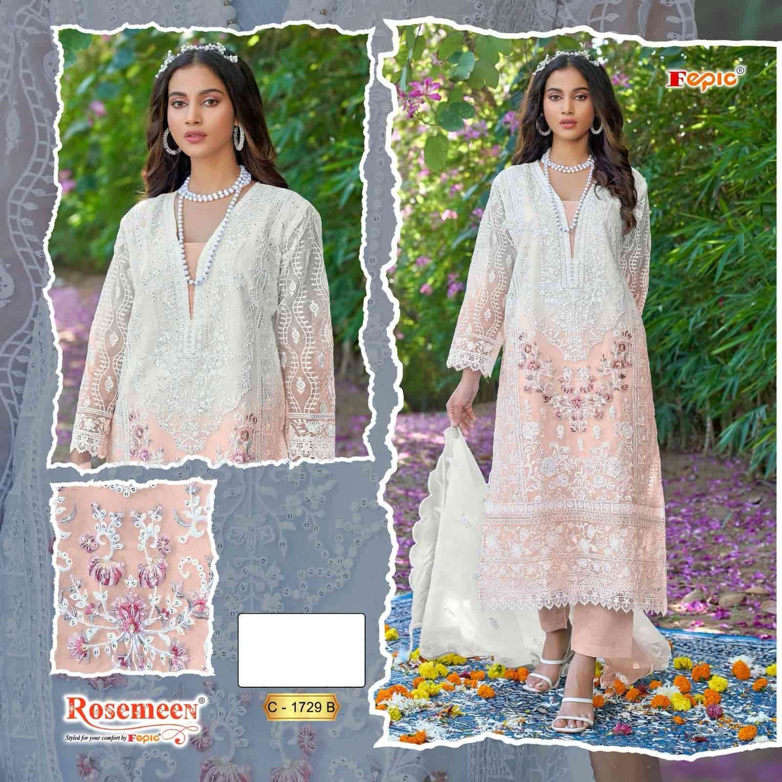 Fepic Rosemeen Organza Designer Salwar Suit