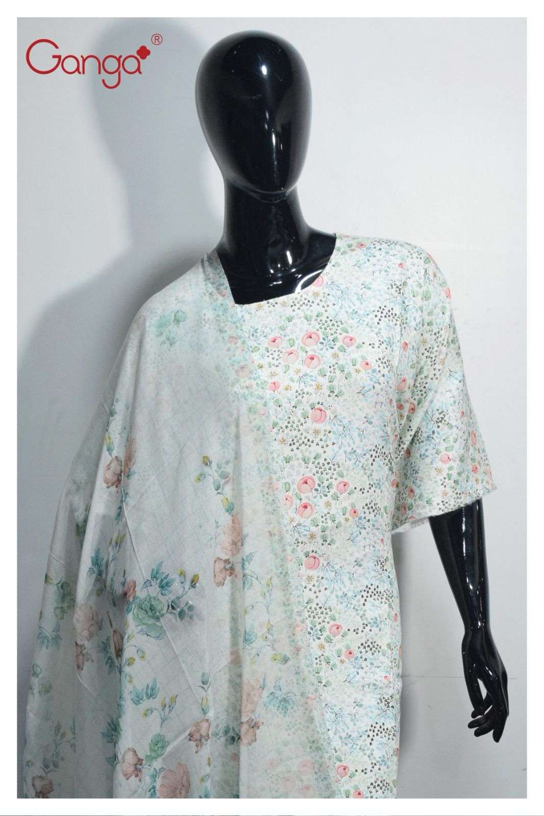 Ganga Amelia 2113 Winter Collection Pure Pashmina Branded Suits view 2