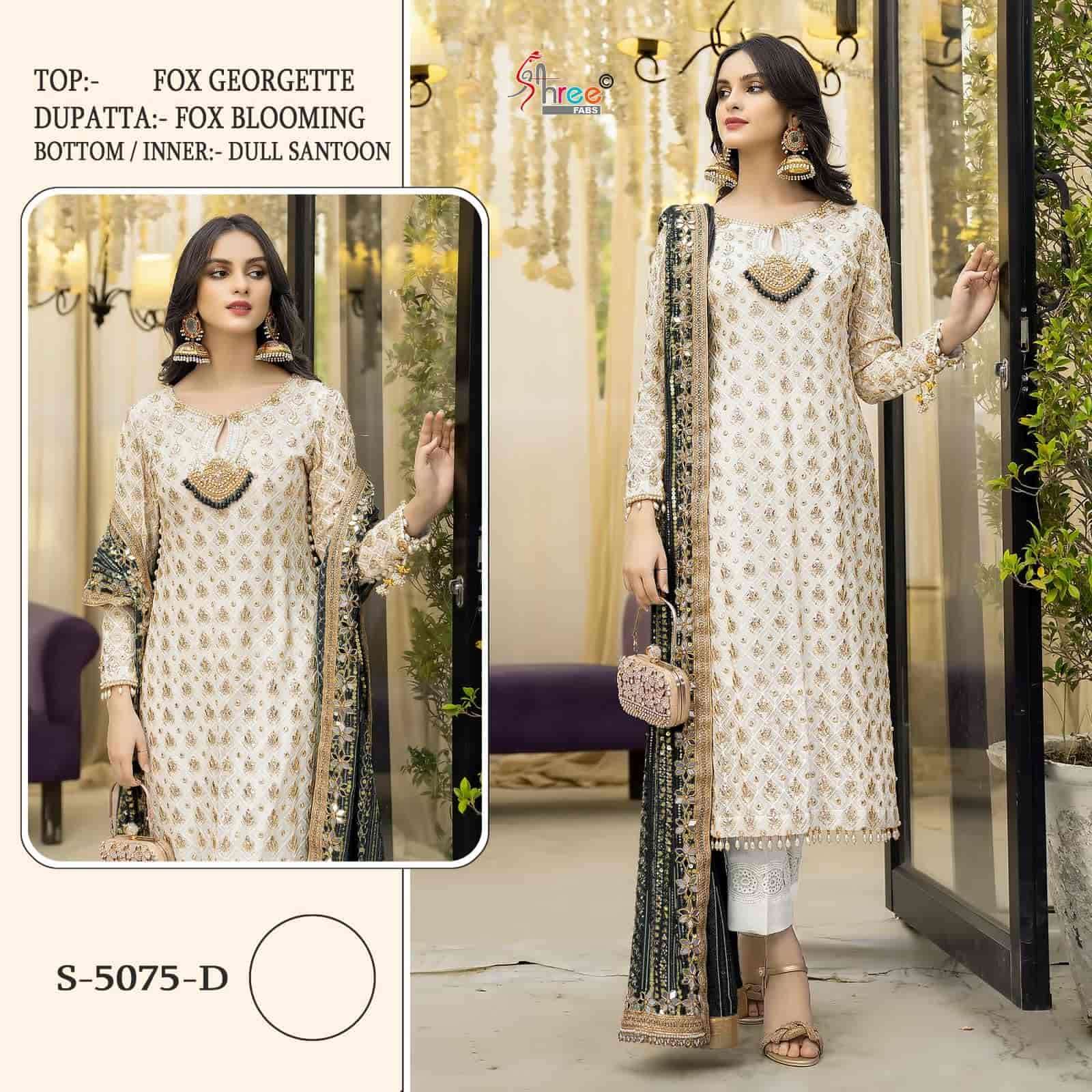 Shree Fabs S 5075 D Designer Unstitched Salwar