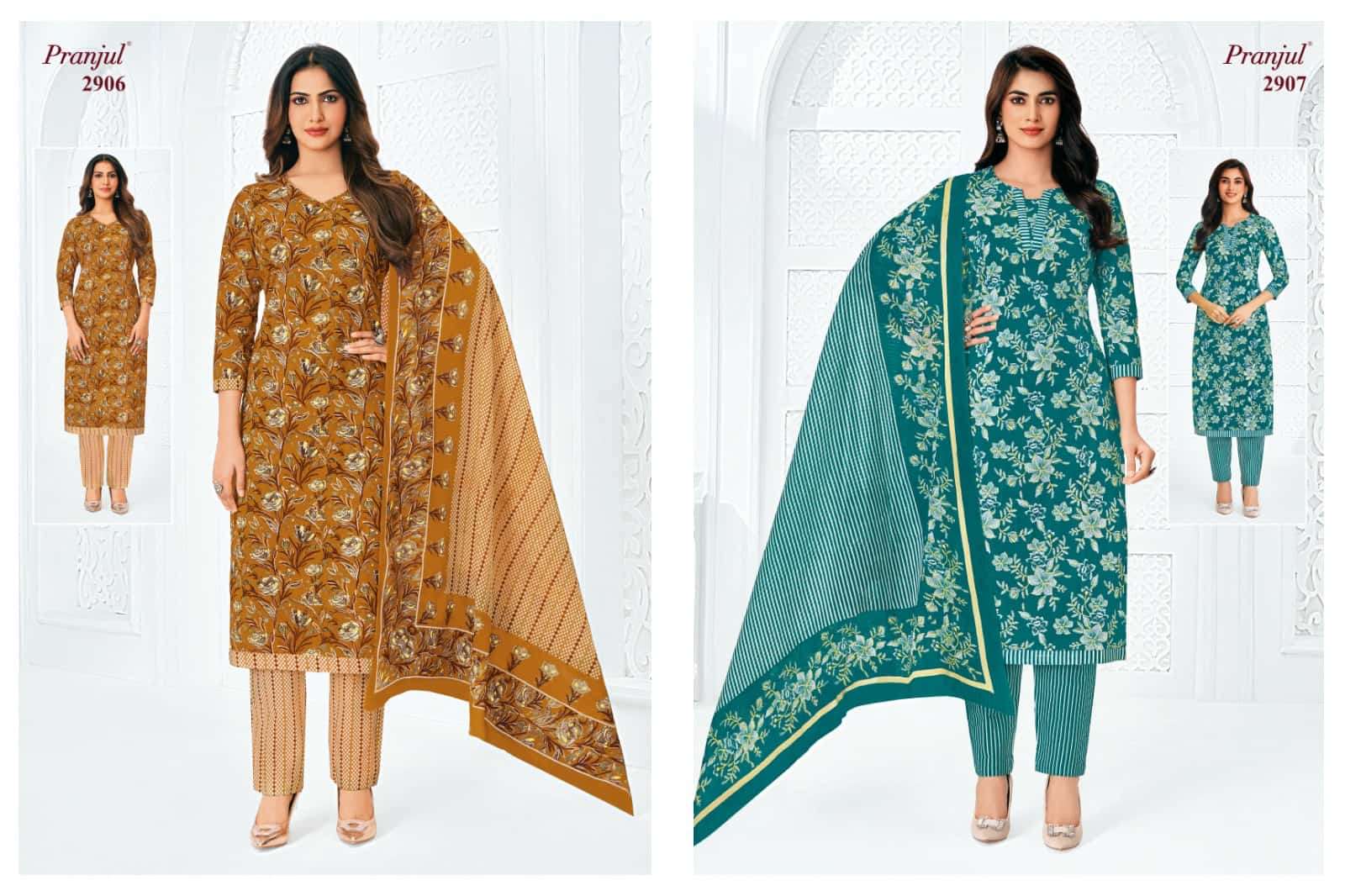 Pranjul Priyanka Vol 29 Pure Cotton Dress Material view 20
