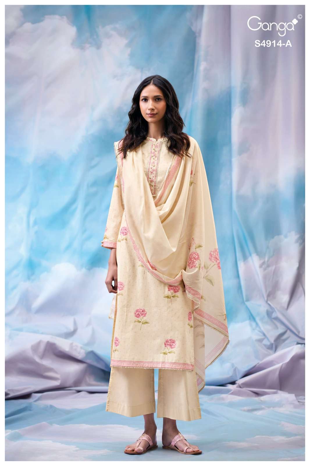 Ganga Fashion Dazia 4914 Premium Cotton Salwar Suit view 8