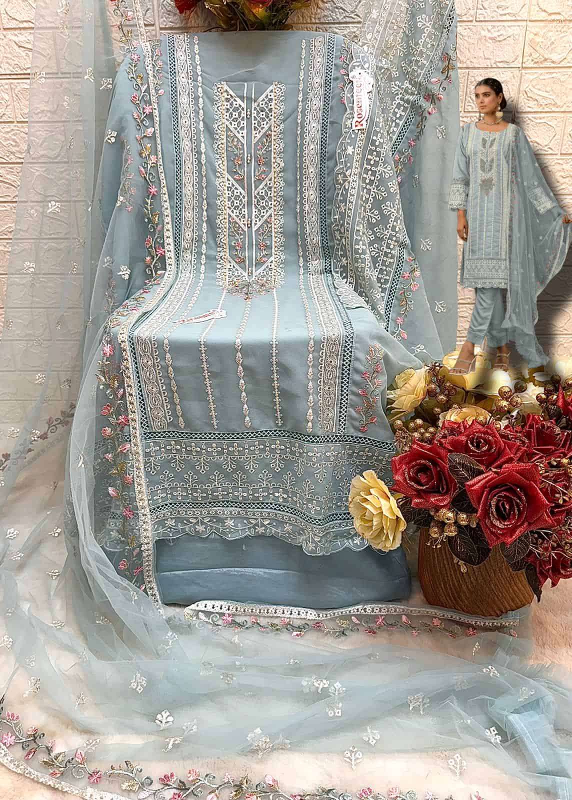 Fepic C 1680 Colors Pakistani Latest Designer Style Festive Wear Salwar Suit Exporters view 9